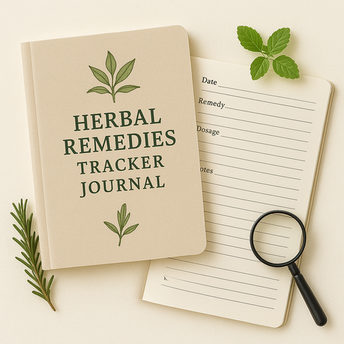 📓 Herbal Remedies Tracker Journal