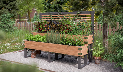 2-Tier Raised Garden Bed Plans 3x8 (Digital download PDF)